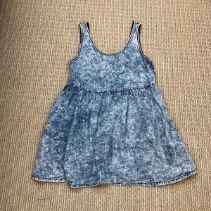 Jean design minidress/top